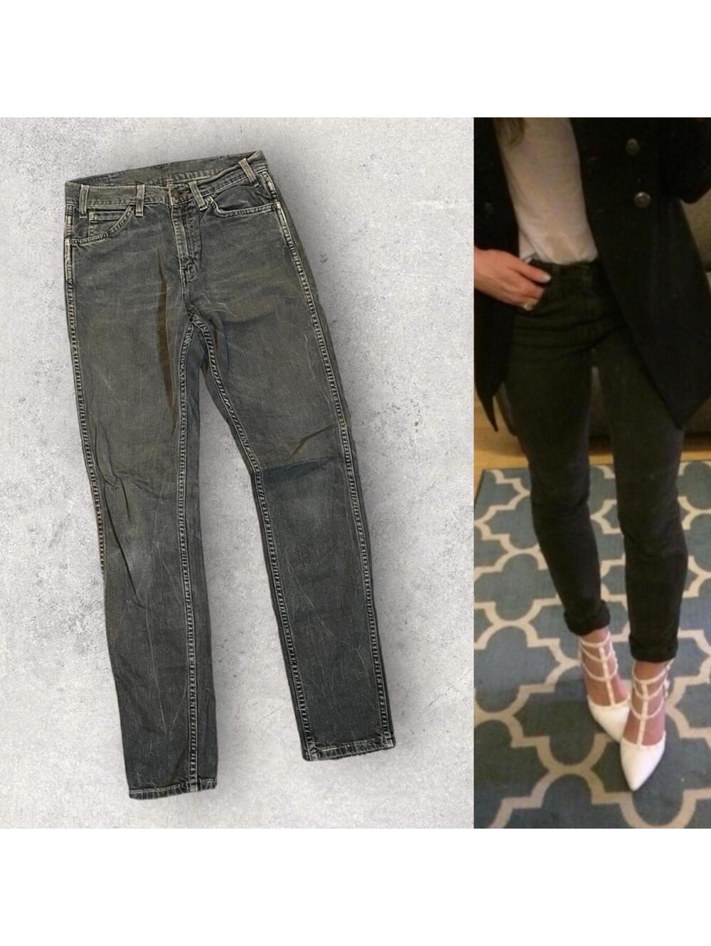 LEVI’S VINTAGE CLOTHING 1966 606 JEAN - Sz 26 - Orange Tag
